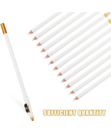 POPETPOP Lot de 12 Crayons Sourcils Maquillage Taille-crayon Int gr Bois Naturel Couleur Blanche Pure Pr cision Professionnelle Maquillage Sourcils Femme Usage Quotidien - Buy Online on GoSupps.com