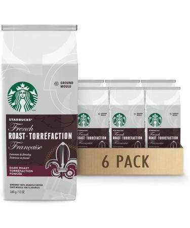 Starbucks French Roast Ground Coffee 340 Grams(pack of 6) French Dark Roast 6 Count & Caff Verona Ground Coffee 340 Grams (pack of 6) Caff Verona 2040 Grams - Buy Online on GoSupps.com