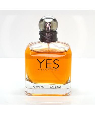 Yes Great Man Perfume 3.4 Fl Oz Eau De Parfum Vaporisateur Spray - Long Lasting Oil From France - Buy Online on GoSupps.com