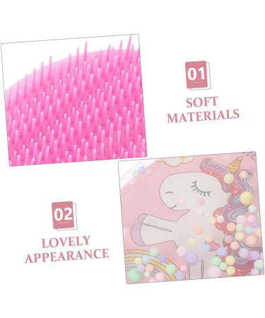 Shop Hoement Oval Small Hair Brush - Pink Hair Degeneration Comb for Girls | Cute & Compact (18.50x7.50cm) - International Shipping Available! - Buy Online on GoSupps.com