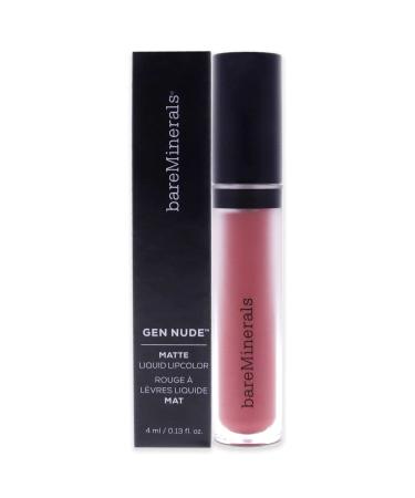 bareMinerals Gen Nude Matte Liquid Lip Color  Juju  0.13 Fluid Ounce  Multi Juju 0.13 Fl Oz (Pack of 1)