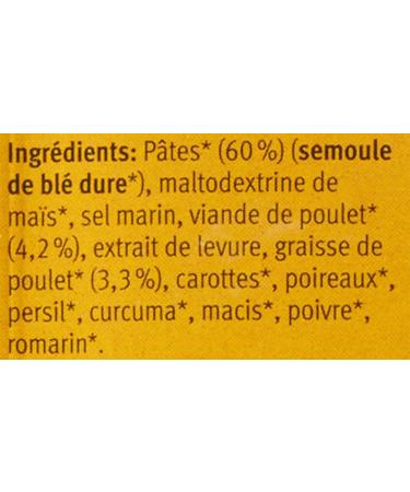 Natur Compagnie Consomm de Poulets aux Vermicelles BIO 40 g - Buy Online on GoSupps.com