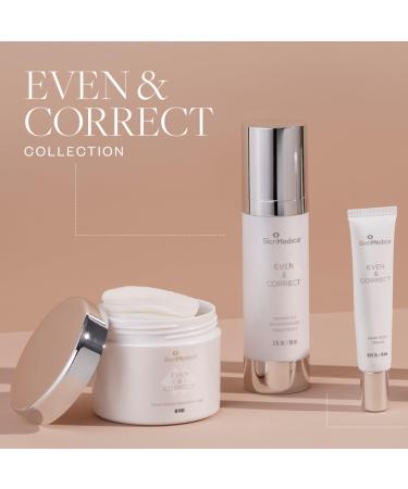 SkinMedica Even & Correct Advanced Brightening Treatment Serum - Dark Spots & Hyperpigmentation Solution | Hydroquinone & Retinol Free | 2 Fl Oz - Buy Online on GoSupps.com