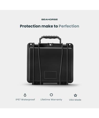 Seahorse SE-300 Protective Case Gray - Foamless | Lightweight & Durable - Buy Online on GoSupps.com