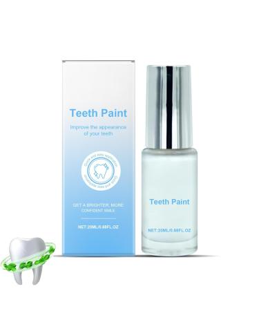 Generisch Celsky Brilliant White Tooth Varnish 20 ml Instant Whitening Effective Discoloration Removal Strengthening