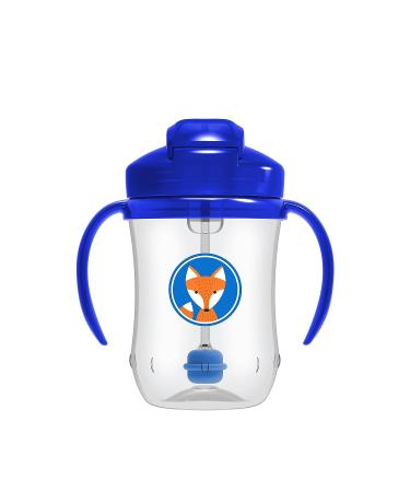Dr. Brown's Baby's First Sippy Cup with Straw - Blue/Green - 9oz - 2pk - 6m+ | Shop Now - Buy Online on GoSupps.com