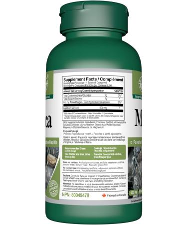 VORST Maca 500mg 90 Vegan Tablets | Supplement for Reproductive Health & Energy for Men & Women | Black Peruvian Maca Root | 3 Bottles 270 count (Pack of 1) - Buy Online on GoSupps.com