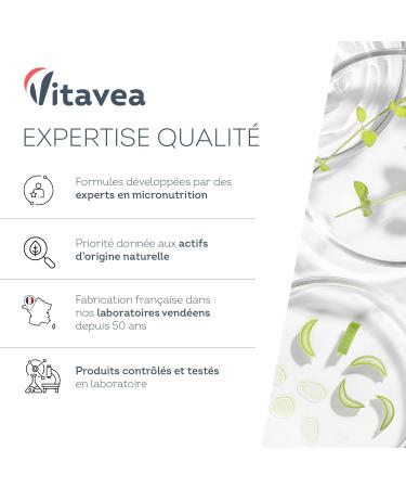 Levure de Bi re 1100 mg Efficacit Prouv e Sur les Cheveux Pousse Cheveux Ongles Peau - Avec Zinc S l nium Vitamines B 120 g lules - 2 Mois Vegan - Fabriqu en France - Vitavea - Buy Online on GoSupps.com