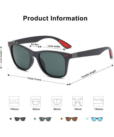 Sojos Polarized Sports Sunglasses | TR90 Frame | Running Cycling Fishing Golf | Black/Turquoise Lens - Buy Online on GoSupps.com