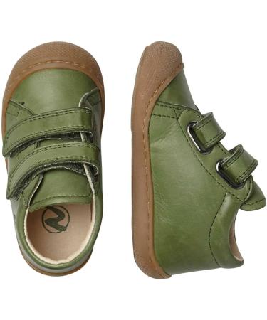 Naturino Cocoon VL Leather First-Steps Shoes 2 UK - Verde Scuro - Buy Online on GoSupps.com