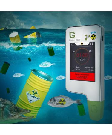 Greentest Eco 5 + Fish Geiger Counter Nitrate Tester Fruit Vegetable Meat TDS Water Tester Radiation Meter Radiation Meter Nitrate Tester Geiger counter dosimeter Nitrate Meter 6 in 1 - white - Buy Online on GoSupps.com