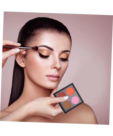 FRCOLOR 10 Pcs Eye Shadow Blank as Blush Box - Travel-Friendly Cosmetic Organizer (10x9cm) - Black - Buy Online on GoSupps.com
