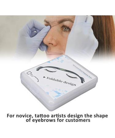 Eyebrow Line Marker Ruler Set Foldable Brow Mapping String Microblading Kit Eyebrow Stencils Eyebrow Mapping Kit for Novice and Professional.(gold) - Buy Online on GoSupps.com