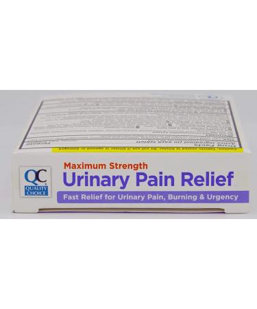 Quality Choice Urinary Pain Relief Maximum Strength Tablets 24ct - Fast and Effective Relief - Buy Online on GoSupps.com