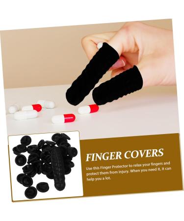 Meta Title: "100pcs Nitrile Anti-Static Finger Cots - Protect Your Fingers with Latex-Free Emulsion Sleeves | HOMOCONO - Buy Online on GoSupps.com