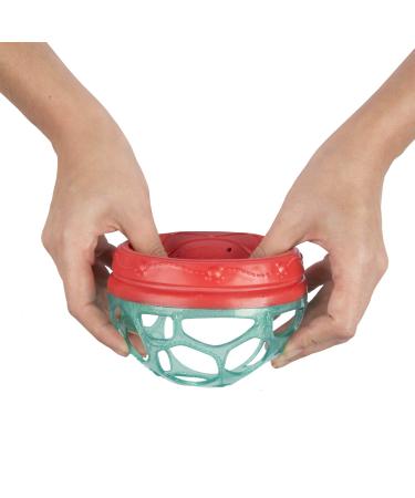 Playgro Bendy Bath Rattle Ball - BPA-Free Baby Toy for 6+ Months - Green/Red 12 cm - Buy Online on GoSupps.com