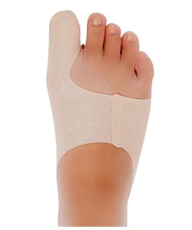 Bunion Bootie Ultra-Thin Bunion Socks, Bunion Relief for Women & Men, Orthopedic Bunion Corrector for Women Big Toe Straightener, Hallux Valgus Corrector, Bunion Sleeve for Shoes, Medium-Right Right Foot Medium (Pack of 1)