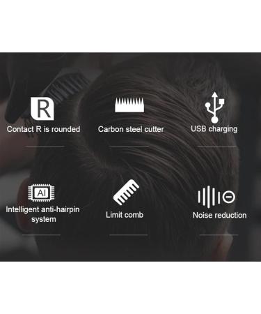Hair Clippers Men Professional Beard Trimmer Cordless Electric Self Hair Clippers Precision Outlining Trimmer-Smooth Clipping Sharp Shavers-Rechargeable Battery Gifts for Men - Buy Online on GoSupps.com