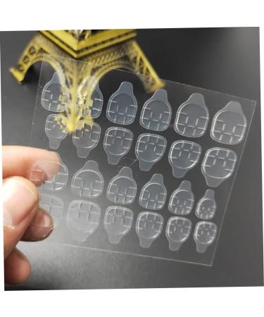 Nail Adhesive Tabs Nail Glue Stickers Double Sided Nail Jelly Glue for Manicure Decoration 30 Sheets. 30pcs - Buy Online on GoSupps.com