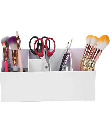 Hairdressing Tool Storage Box Scissors Organizer Holder Hair Clips Combs Multifunctional Sturdy Beautiful Suitable for Salon and Home Use (White) - Buy Online on GoSupps.com