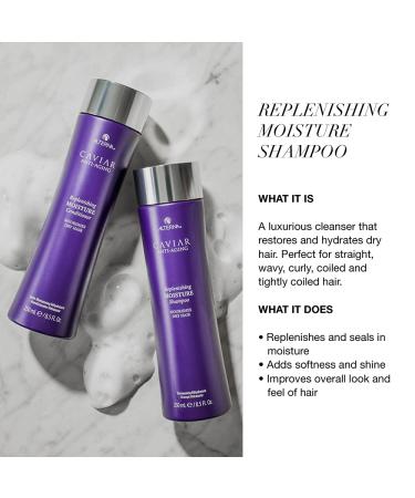 Alterna Caviar Anti-Aging Smoothing Anti-Frizz Shampoo - 16.5 oz | For Medium Thick Hair | Sulfate-Free Formula for Smooth, Frizz-Free Hair - Buy Online on GoSupps.com