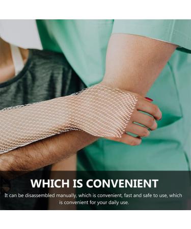 Healeved Elastic Athletic Tape - 5 Rolls Cotton Sports Wrap for Sprains - Stretchy White Headgear - Buy Online on GoSupps.com