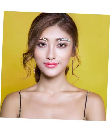 VINTORKY 6pcs Iridescent Eyeliner Makeup Sticker Eye Decals Face Stickers Eye Shadow Stickers Eye Liner Paper - Buy Online on GoSupps.com