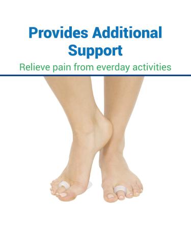 ViveSole Metatarsal Pad (4 Pack) - Forefoot Support Guard for Women and Men - Gel Insole Cushion for Flat Feet and Metatarsalgia - Buy Online on GoSupps.com