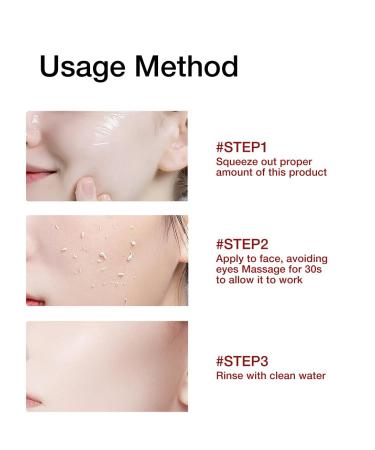 Deep Pore Cleansing Exfoliating Gel - Gentle Face Scrub for Blackhead Removal & Dead Skin Hydrating Moisturizing Face Wash Gel for All Skin Types 1.76oz/50g - Buy Online on GoSupps.com