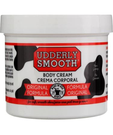 Udderly Smooth Body Cream - Original Formula 12 oz | Moisturizing Cream for Dry Skin - Buy Online on GoSupps.com