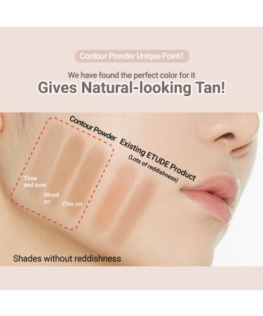 ETUDE Contour Powder 02 Inventor | Bronzer and Contour Palette for Effortless Face Definition | Smooth Velvety Texture | Natural Look - Buy Online on GoSupps.com
