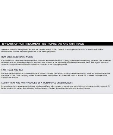 Metropolitan Tea M21 Luxury Ginseng Maple Green Tea 24 Pyramid Bags - Buy Online on GoSupps.com