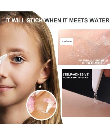 1008 Invisible Double Loophole Slide Stripes - Waterproof Eyelid Lifting Tape for Instant Eye Lift | Eyelid Adhesive Sticker - Buy Online on GoSupps.com