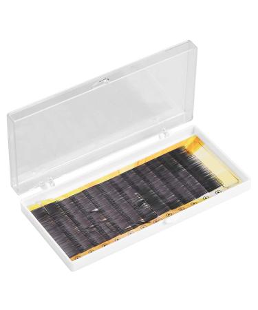 Dioche Eyebrow Extensions False Eyebrow With Plastic Box Lash Eyebrow Extensions Fake Eyebrow Enhancer Dust Proof And Sanitary 9mm / 10mm / 11mm Black (10mm)