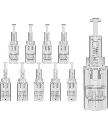 Microneedling Derma Pen 12pin Needle Cartridges, for Face Skin Care Microneedle pen Set J114 (12pin)