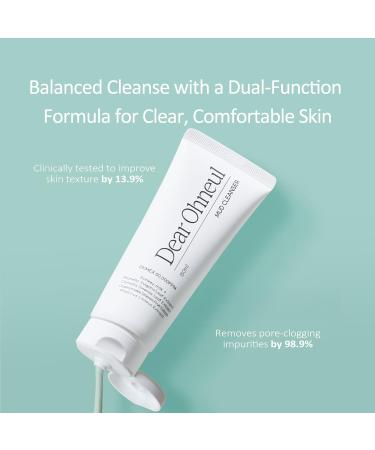 Dear Ohneul Mud Cleanser | 120ml 4.06 Fl. Oz | 2-in-1 Cleanser & Mask | Donkey Milk | Pore Refining | Deep Cleanse | Kaolin Clay | Moisturizing | Korean Skincare - Buy Online on GoSupps.com