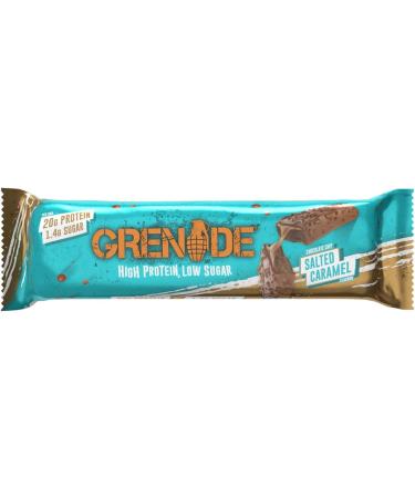 Grenade CARB KILLA BAR Chocolate Chip Salted Caramel 12x60gm - Buy Online on GoSupps.com
