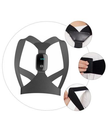 Adjustable Electronic Posture Reminder - Healeved Hunchback Upper Brace & Vibration Shoulder Belt Set for Improved Posture - Buy Online on GoSupps.com