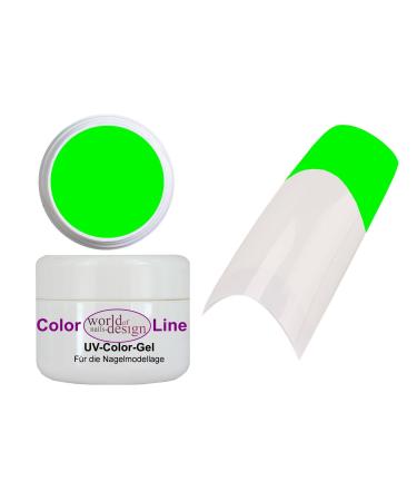 Premium color gel UV gel neon green 5ml