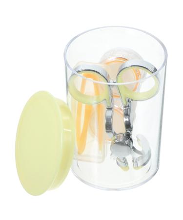 GATUIDA 1 Set Contact Links Tool Sentences Contact LINE Applicator Tool For removal of contact lenses Travel contact lens pen Colored contact lenses Aid Sealing Removing Yellow 8.00x5.80x5.80cm