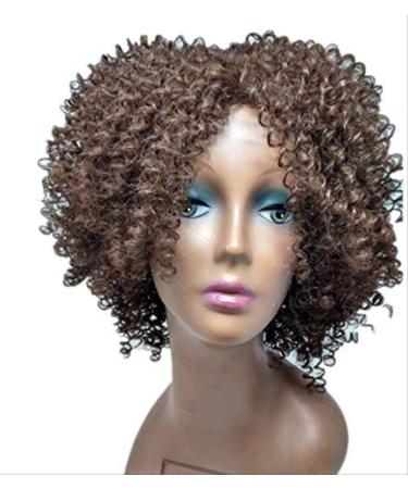 BGHJUE Hand-Wound Small Curly Hair Wig Set Wigs