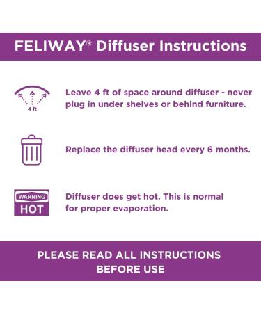 FELIWAY Classic Calming Diffuser Refill - Natural Cat Stress Relief - Buy Online on GoSupps.com
