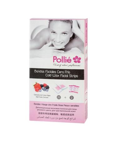 Pollie facial tapes cold wax
