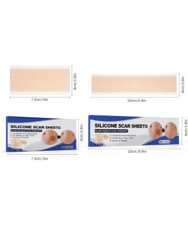 Silicone Gel Scar Patch for Fading Stretch Marks and Burn Scars - One Size - Buy Online on GoSupps.com