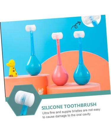 Minkissy 2-Pack Tumbler Toothbrush Set for Kids - Fun Cartoon Design Oral Hygiene Tools for Children - Buy Online on GoSupps.com