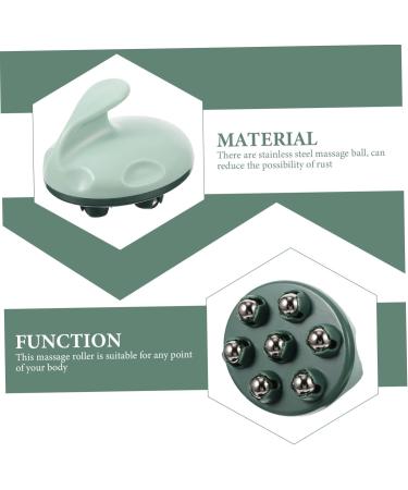 Buy Minkissy 5-St Rollerball Massage Device - Mushroom Massage Tools for Feet Legs Neck & Back - Relaxation & Relief with Massage Balls & Meridian Brush - Buy Online on GoSupps.com