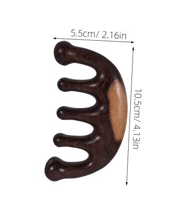Beavorty Wooden Wide Tooth Massage Comb - Natural Hair & Scalp Tool for Healthy Hair Care - Buy Online on GoSupps.com