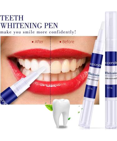 Teeth Whitening Essence Pen 3 Pcs - Effective & Painless Stain Remover - Natural Whitening Gel - No Sensitivity - Buy Online on GoSupps.com