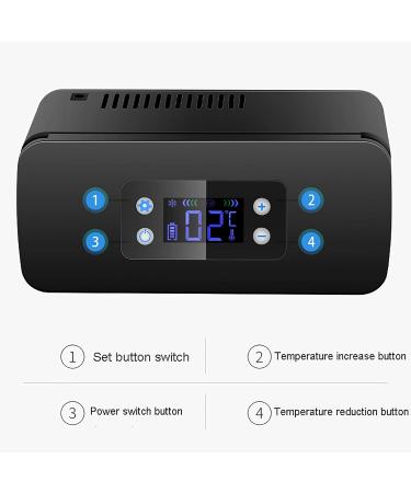 ZZBB Small Refrigerator Portable Insulin Cooler Mini Medicine Refrigerator and Insulin Cooler for Car Travel Intelligent Temperature Control - Buy Online on GoSupps.com