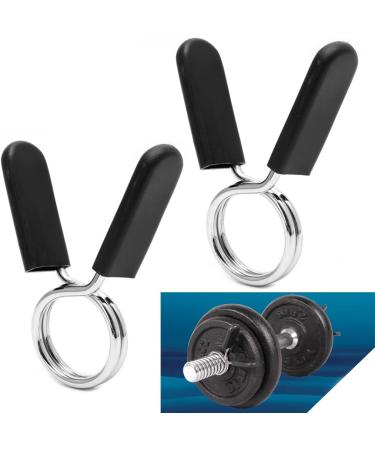 Quick Closure Dumbbell Set (2) - 50mm Spring Clamps for Barbell & Dumbbell | Adjustable Weight System - Buy Online on GoSupps.com